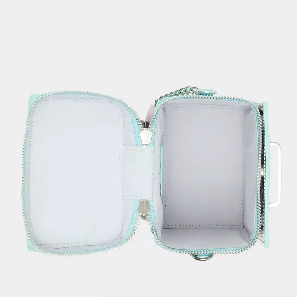NWT Betsey Johnson Kitsch Clean Or Dirty Blue Crossbody Bag Dishwasher 🫧 - Picture 8 of 11